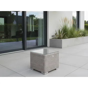 Zahradní stůl Nünning nábytek Umělý ratan Odkládací stolek Venezia latte