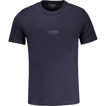 Pánské triko GUESS s krátkým rukávem Guess modrá 3365451
