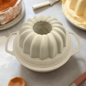 Nádoba na pečení Silikonová forma na bábovku šedá 16030-17