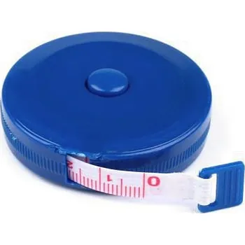 metr Metr svinovací krejčovský 1,5m - modrý