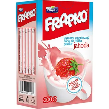 Frapko instantní granulovaný nápoj jahoda 200g (Kartonové balení : 10 ks)
