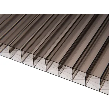 Polykarbonátová deska Exolon Komůrkový polykarbonát Exolon 5X/16 bronz 1050 x 3000 mm