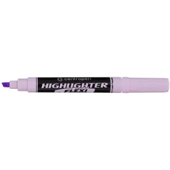 Zvýrazňovač centropen Zvýrazňovač Centropen 8542 flexi soft fialový 476528