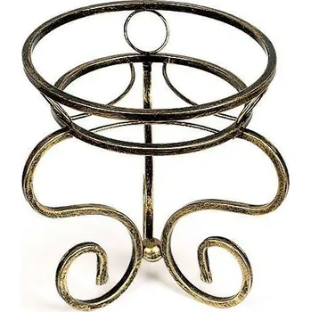 Stojan na květiny STOJAN NA KVĚTINÁČ MEDGRY 31,5X33 CM ZLATÁ