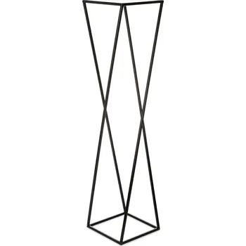 Stojan na květiny STOJAN NA KVĚTINÁČ LOFT4 100X24X24 CM ČERNÁ