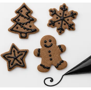 Přisada na vaření a pečení Černá hotová cukrová poleva 12248