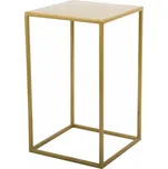 STOJAN NA KVĚTINÁČ SIMPLE 40X24X24 CM ZLATÁ