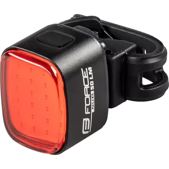 Cyklosvítilna blikačka zadní FORCE NUB 50 LM, 24 LED, USB