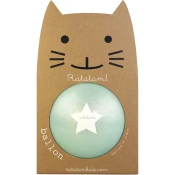 Gymnastický míč Třpytivý míč 22cm Ratatam - Summer glitter blue Ball