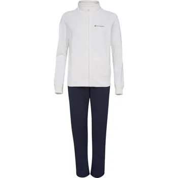 Dámská tepláková souprava Champion FULL ZIP SUIT XS Bílá, Černá