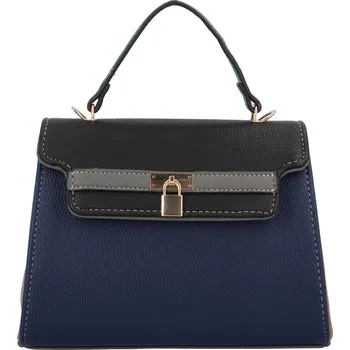 Kabelka Stylová menší dámská koženková kabelka do ruky Tianna , černá