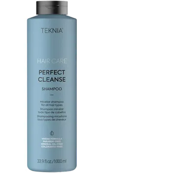 Šampon Lakme Teknia Perfect Cleanse Shampoo micelární šampon pro všechny typy vlasů 1000 ml + Prodloužená možnost vrácení zboží do 30 dnů.