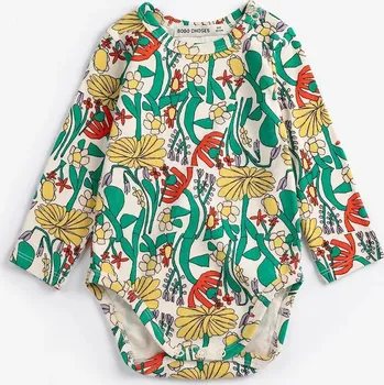 Kojenecké body Bobo Choses Color Herbalist 126AB002 zelená 76X, vel. 68