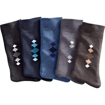 Dámské ponožky Ponožky s barevným motivem, sada 5 párů sada vícebarevná 35-38