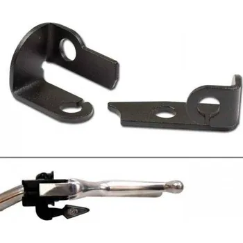 Osvětlení pro motocykl HSM Držák blinkru HD Sports na motorku, černý, až M8, pod řídítka