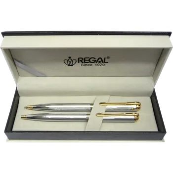 Regal kuličkové pero + mikrotužka Harmonia - stříbrná 475524