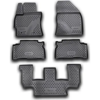 autokoberec Gumové autokoberce Toyota Verso 2009-2013 (7 míst)