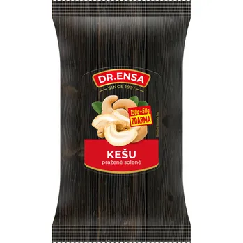 DrEnsa Kešu solené 150+50g ZDARMA (Kartonové balení : 20 ks)