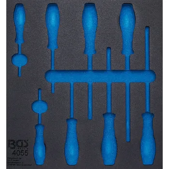 Vložka do dílenského vozíku 2/3, prázdná, pro 4055 - BGS 4055-1