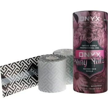 Náplast Onyx Tattoo Supply Onyx Second Skin Tiny Tatz ochranná fólie 2 x 7,5 cm x 10 m