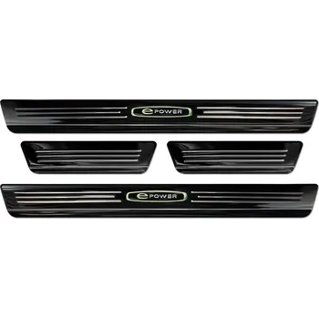 Lišta karosérie Prahové lišty VW ID.3 2020- (tmavé, lesklé)