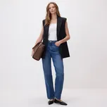 Reserved - Klasické džíny běžného střihu - modrá - YR251-55J - YR251-55J-42