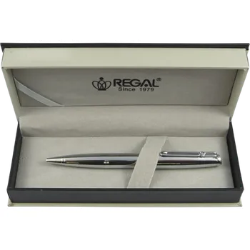 Regal kuličkové pero Minos - stříbrné 475554