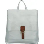 MaxFly dámský koženkový kabelko/batoh GB1879 SILVER