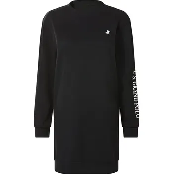 Dámské šaty esmara® Dámské mikinové šaty (černá, XL (48-50))