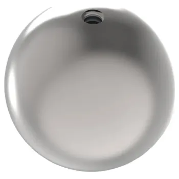 Zábradlí Hahn Steel Plná koule 120 mm se závitem M10 - nerezová ocel AISI 304, broušená