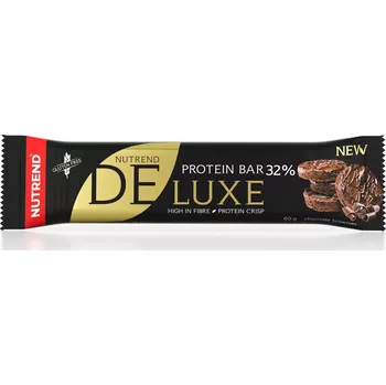 NUTREND Deluxe, tyčinka, 60 g čokoládové brownies