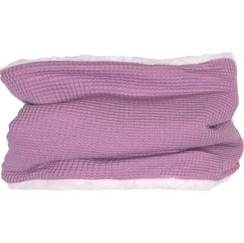 Nákrčník Nákrčník zimní tunel VAFLE - Světle fialová s beránkem - skladem Velikost: M