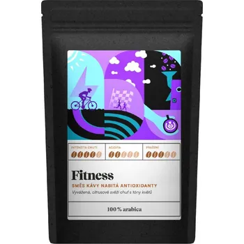 Fitness - směs kávy Velikost balení: 250 g, Způsob mletí: Moka (střední)