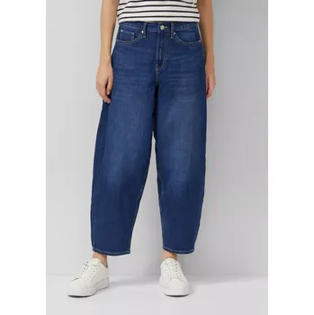 Dámské tričko s.Oliver džíny barrel leg tmavě modré Velikost: 38