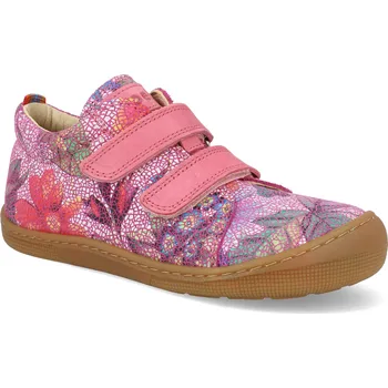 Barefoot dětské tenisky Koel - Danny Fantasy Fuchsia flowers růžové Velikost: 25