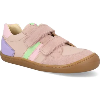 Barefoot dětské tenisky Koel - Bali Leather 3.0 Old pink růžové Velikost: 23