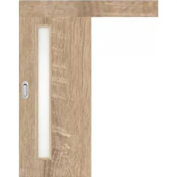 Zárubeň Archo Posuvné dveře na stěnu skladem Flavio 03 Dub sonoma