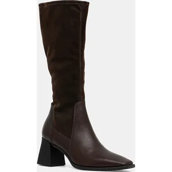 Dámské kozačky Kožené kozačky Vagabond Shoemakers HEDDA 5602.202.35 hnědá 89X, EUR 41