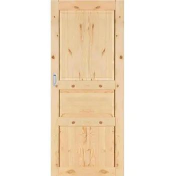 Interiérové dveře ArchoD Posuvné dveře do pouzdra dřevěné sukaté z borovice SK Country 8K