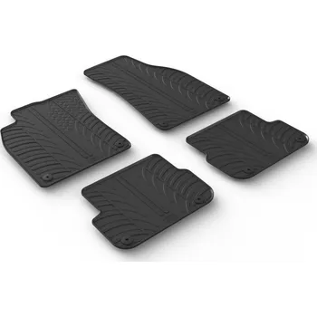 autokoberec Gumové autokoberce Audi A6 2004-2011 (combi)