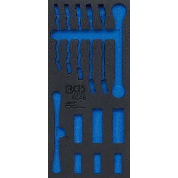 Vložka do dílenského vozíku 1/3, prázdná, pro 4048 - BGS 4048-1