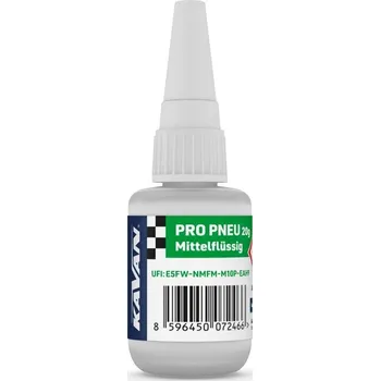 Průmyslové lepidlo KAVAN PRO PNEU střední vteřinové lepidlo 20g KAV56.9943.DE