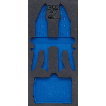 Vložka do dílenského vozíku 1/3, prázdná, pro 4026 - BGS 4026-1