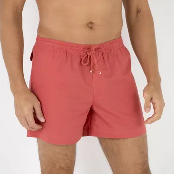 Dámské kraťasy Pohodlné plátěné šortky tomatová 48/50