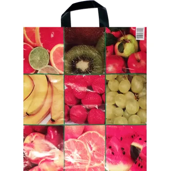 Dárková taška taška PE 50 x 45 s uchy ovoce 476269