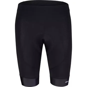Cyklistické kalhoty kraťasy FORCE PACE do pasu s vložkou, černé 3XL
