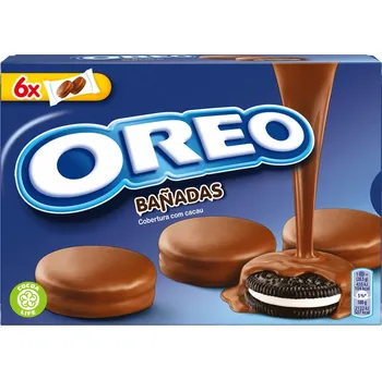 Oreo máčené v mléčné čokoládě 246g (Kartonové balení : 10 ks)