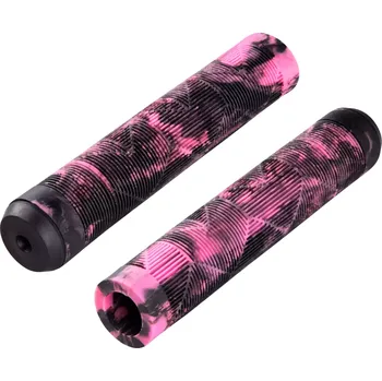 Komponent pro jízdní kolo madla FORCE BMX145 gumová, černo-růžová, balená