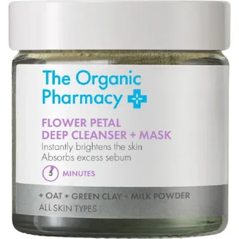 Pleťová maska The Organic Pharmacy Flower Petal hloubkově čistící maska