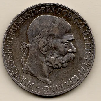 František Josef I. 5 Korun 1900 Vídeň 23.78 g